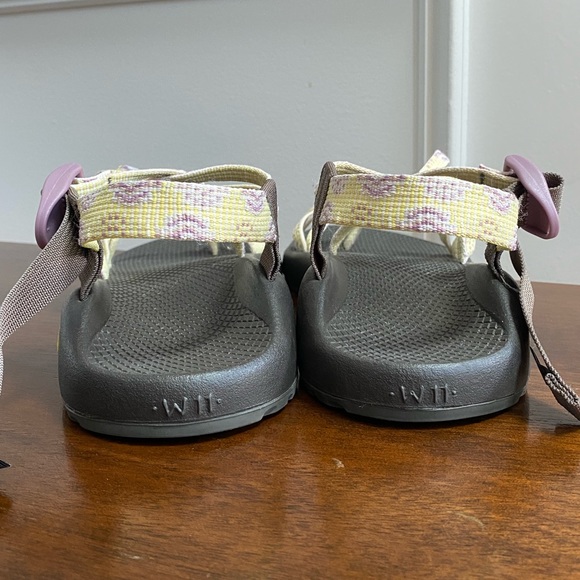 Chaco ZX2 Classic Cloud Orchid Yellow Purple Strap Sandal J105506 Women’s Sz 11 - Picture 6 of 8